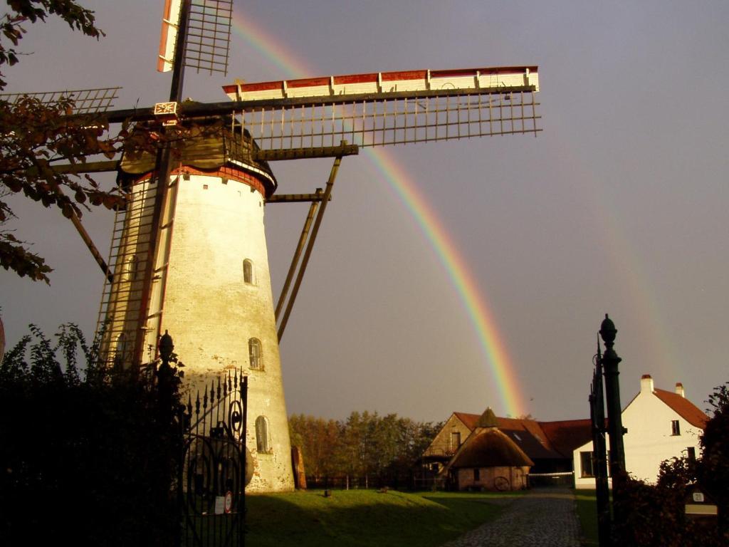 De Rosmolen Villa Ertvelde Bagian luar foto